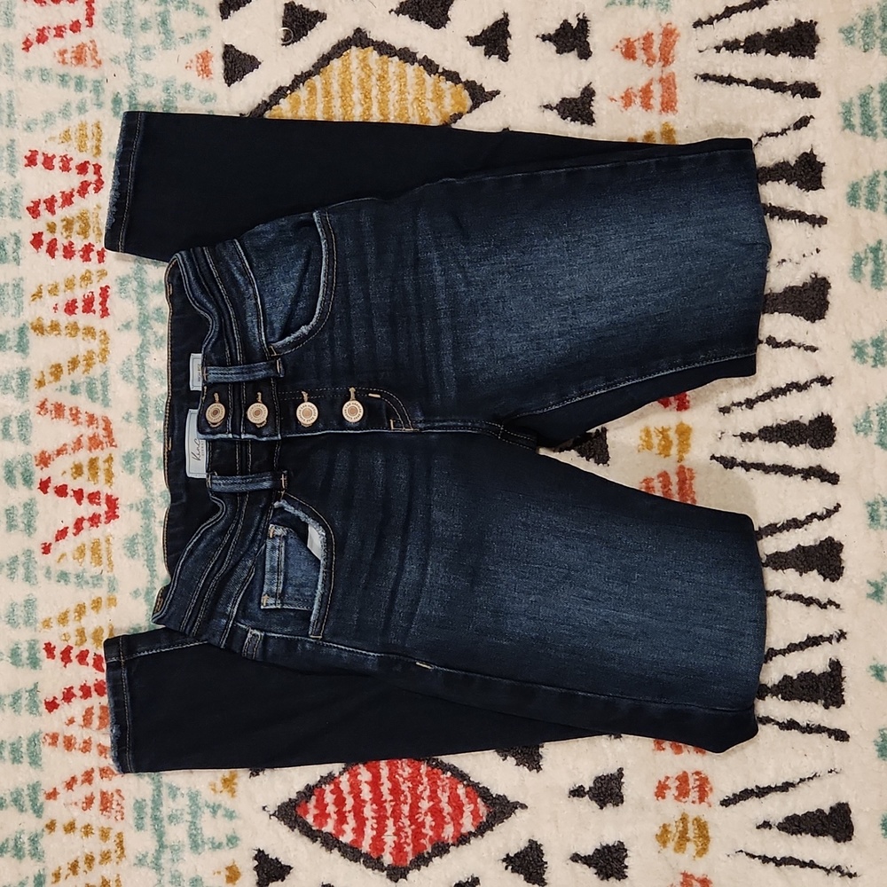 Size 24 High Rise Kancan Skinny Jeans